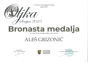 Oljka Sempas Bronasta Medalja 2023